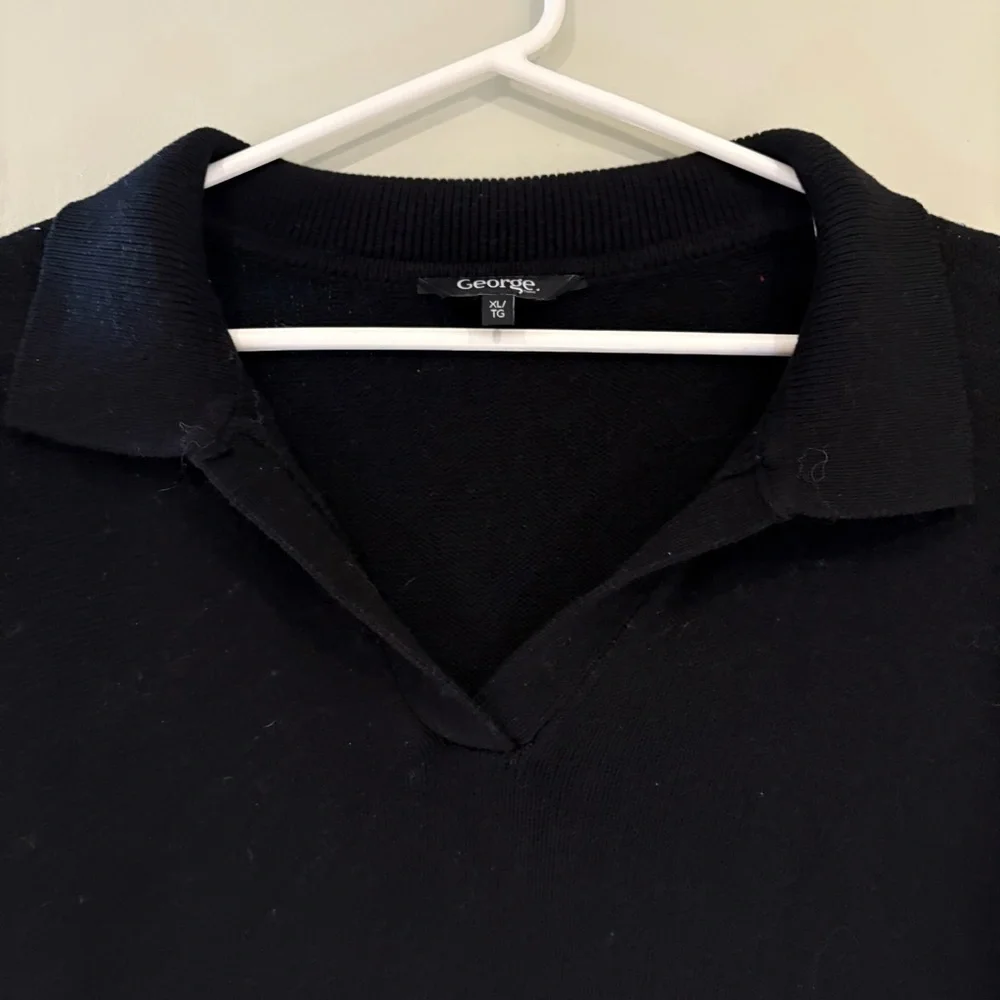 ☀️Classic Black Knit Sweater XL - Picture 2 of 5